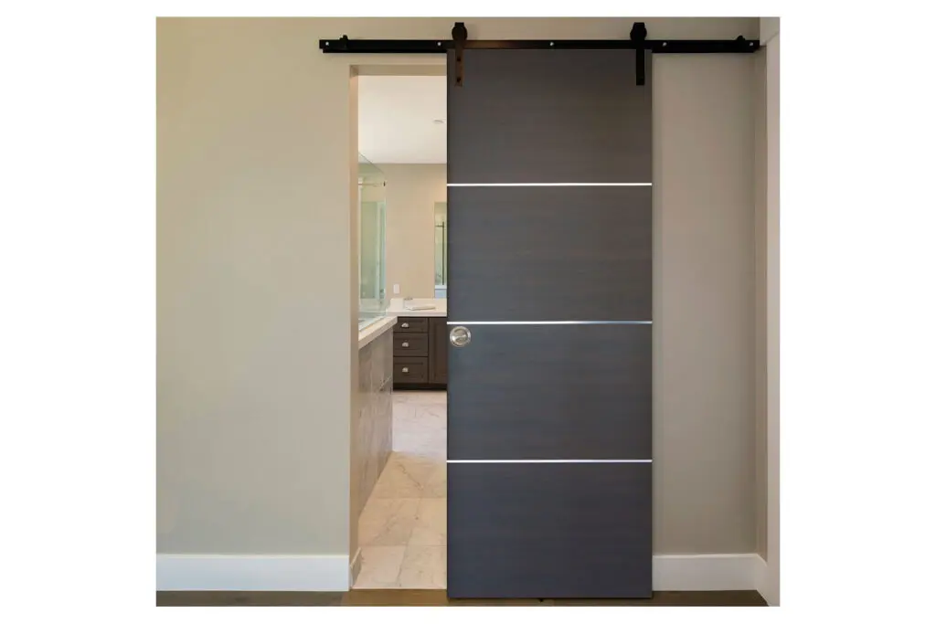Nova HG-008 Japan Oak Laminated Modern Interior Door - Barn Door