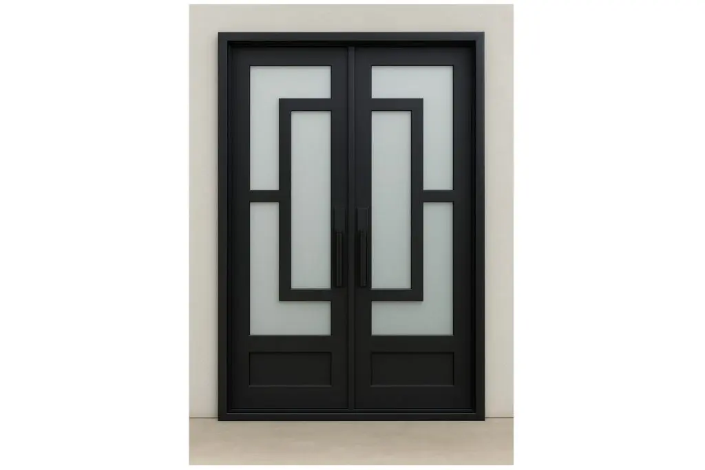 Nova Royal Series Wrought Iron Custom Exterior Door Style 264