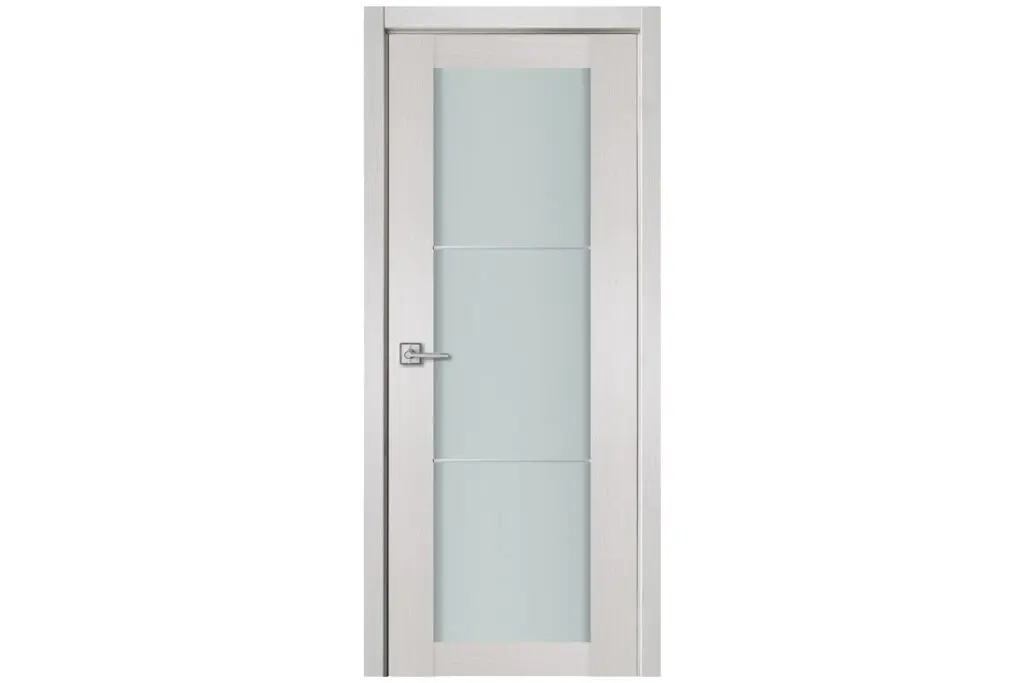 Nova 1 Lite 2H White Wenge Wood Laminated Modern Interior Door - Single Door