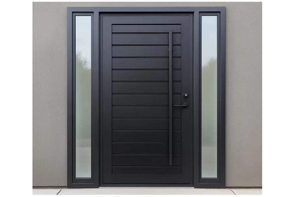 Nova Royal Series Wrought Iron Custom Exterior Door Style 243
