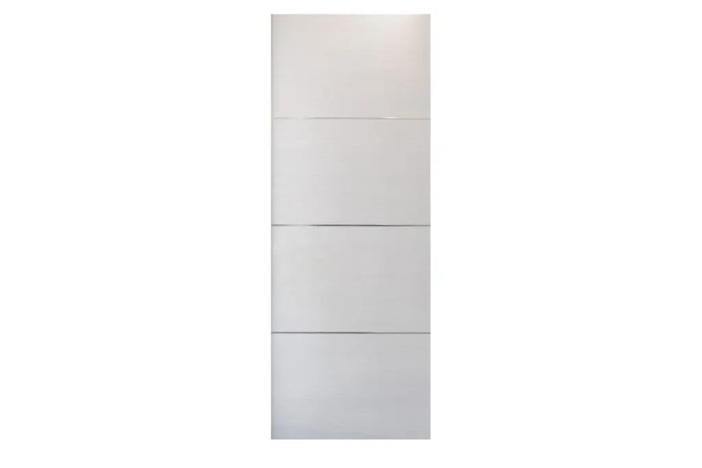 Nova HG-008 White Wenge Laminated Modern Interior Door - Slab