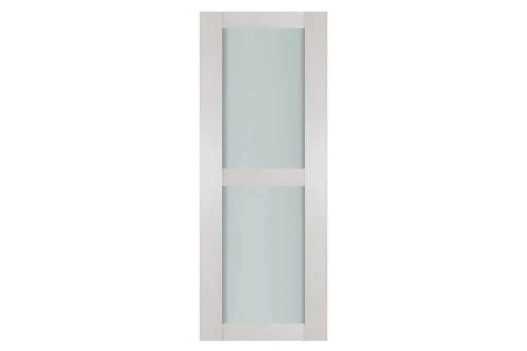 Nova 2 Lite White Wenge Wood Laminated Modern Interior Door - Slab