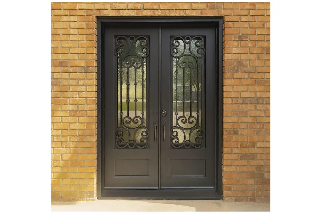 Nova Royal Series Wrought Iron Custom Exterior Door Style 170