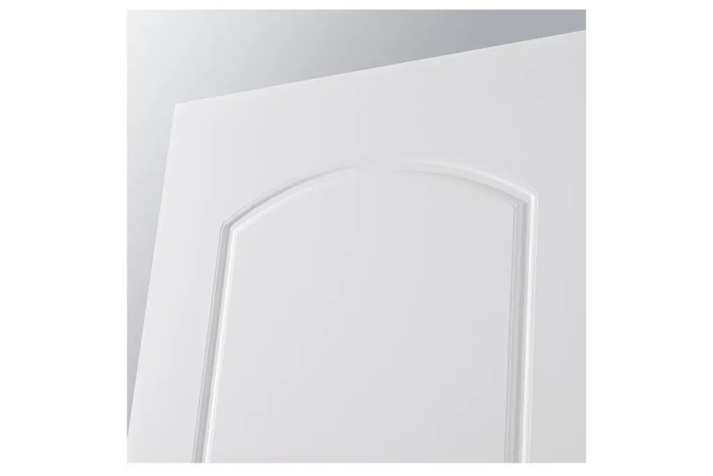Nova Ovalo Soft White Laminated Traditional interior Door