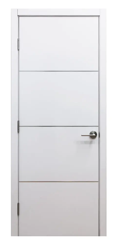 Nova HG-008 White Drawing Laminated Modern Interior Door