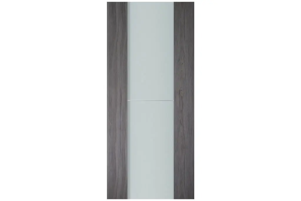 Nova Italia Vetro 1H Swiss Elm Laminate Interior Door - Slab