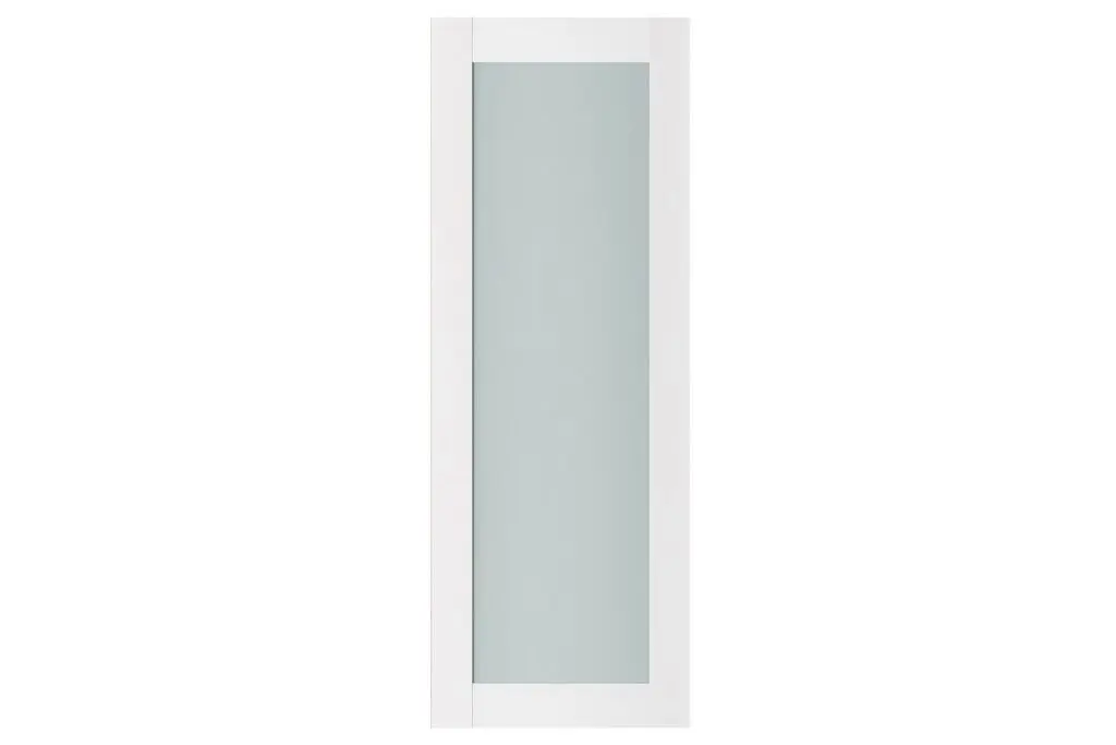Nova Triplex 054 Soft White Laminated Modern Interior Door - Slab