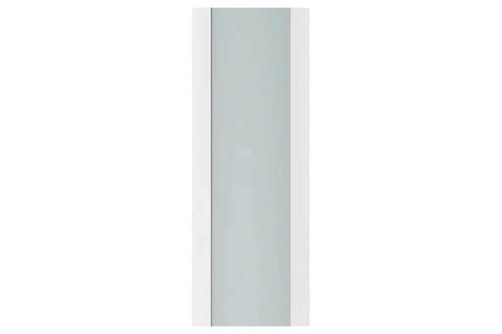 Nova Triplex 001 Soft White Laminated Modern Interior Door - Slab