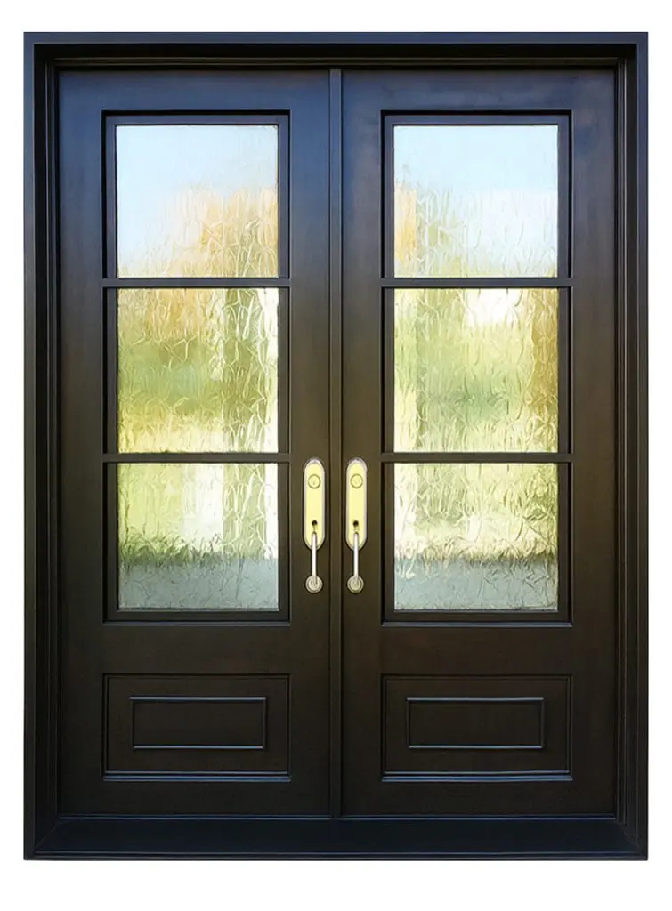 Nova Royal Series Wrought Iron Custom Exterior Door Style 172