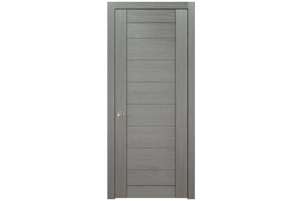 Domino 02 Wenge Modern Laminated Modern Interior Door - Single Pocket
