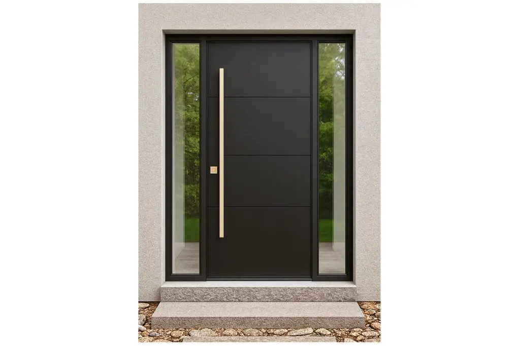 Nova Royal Series Wrought Iron Custom Exterior Door Style 237