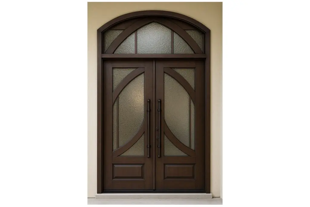 Nova Royal Series Wrought Iron Custom Exterior Door Style 125