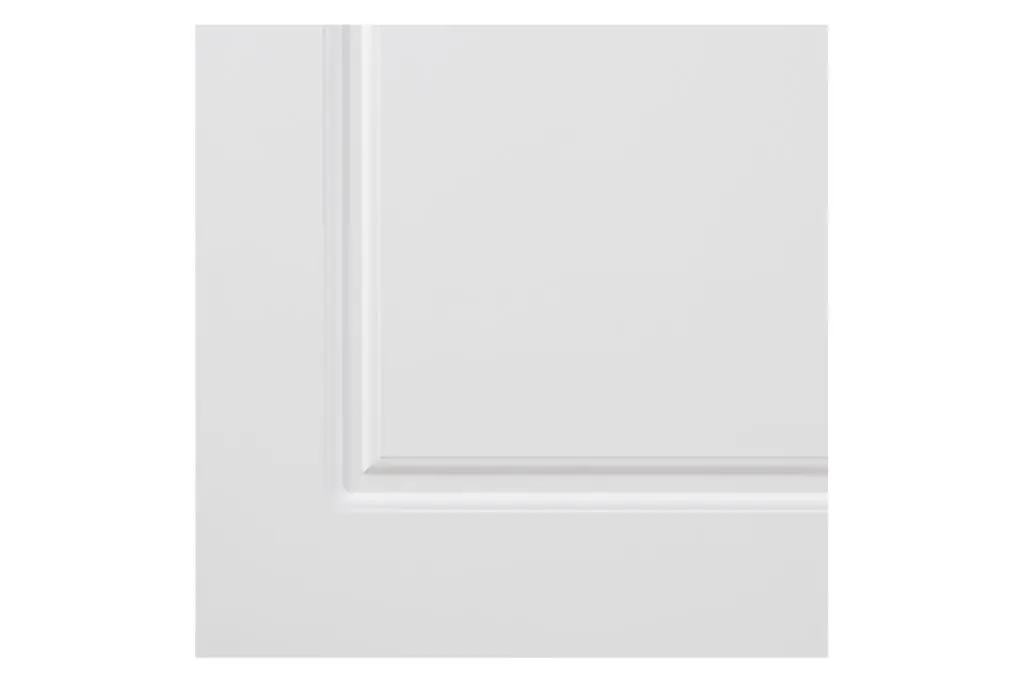 Nova Ovalo Soft White Laminated Traditional interior Door