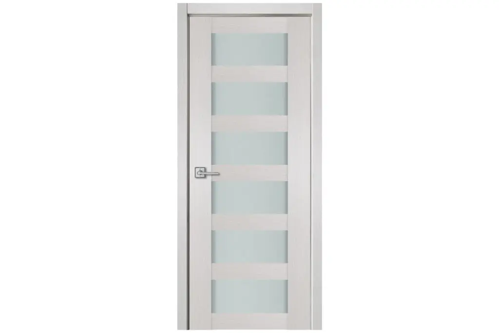 Nova 6 Lite White Wenge Wood Laminated Modern Interior Door - Single Door