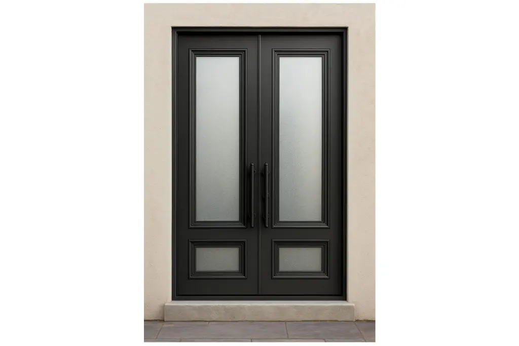 Nova Royal Series Wrought Iron Custom Exterior Door Style 272