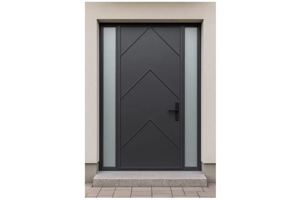 Nova Royal Series Wrought Iron Custom Exterior Door Style 078