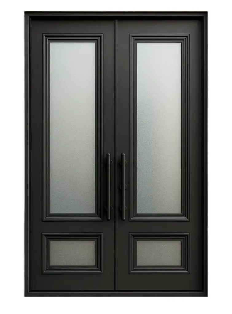 Nova Royal Series Wrought Iron Custom Exterior Door Style 272