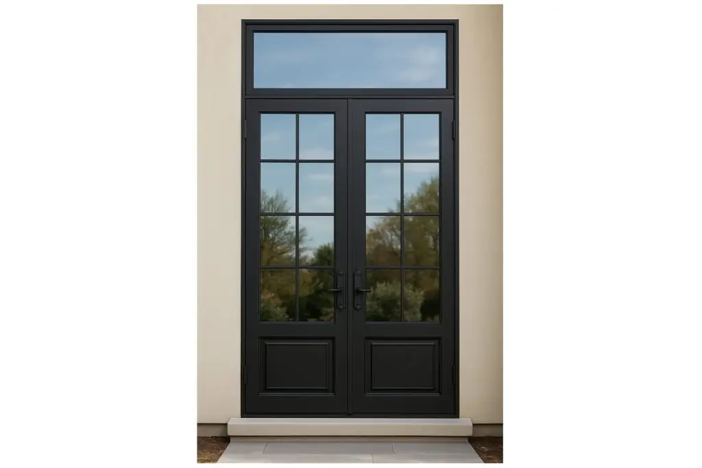 Nova Royal Series Wrought Iron Custom Exterior Door Style 063