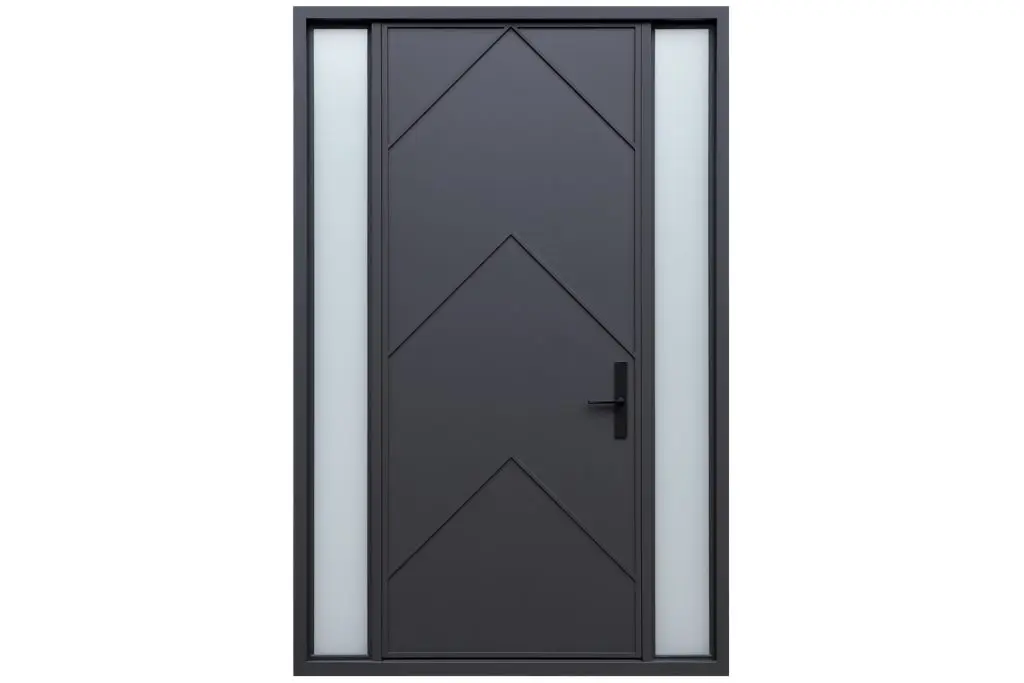 Nova Royal Series Wrought Iron Custom Exterior Door Style 078