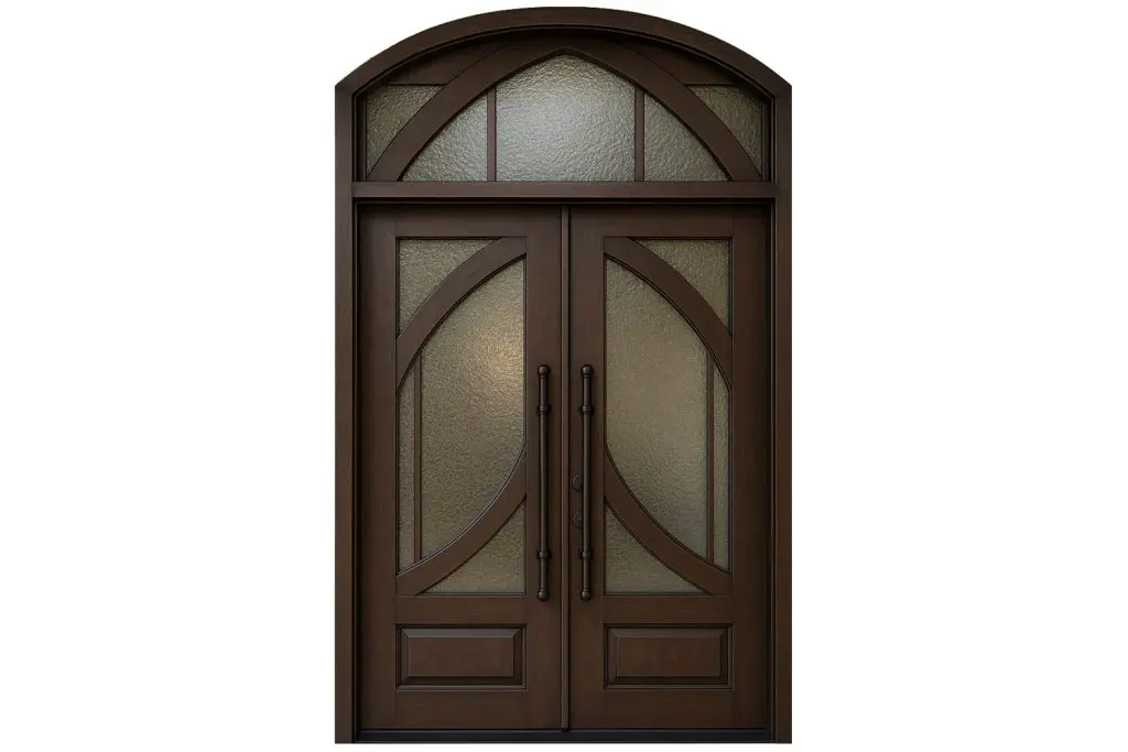 Nova Royal Series Wrought Iron Custom Exterior Door Style 125