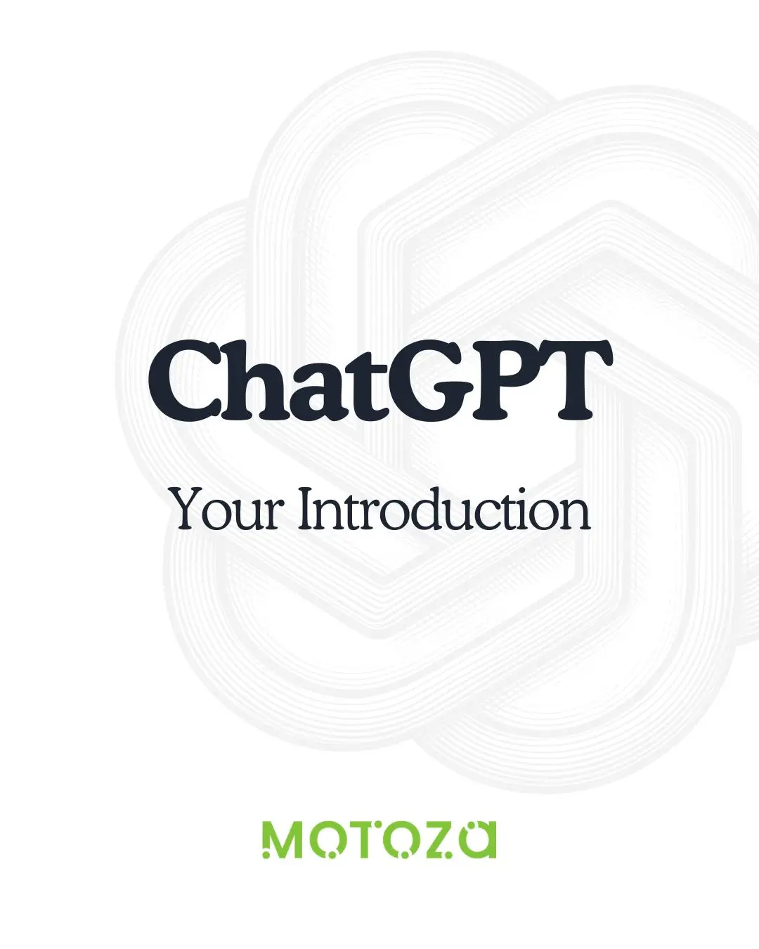 ChatGPT - an introduction from Motoza Marketing