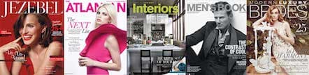 as seen in magazines