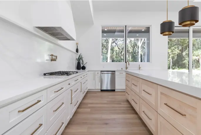 Cabinets Natural Shaker