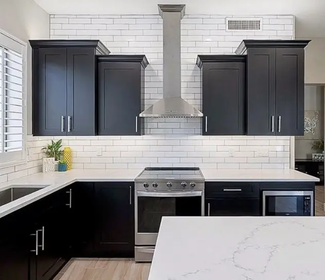Cabinets Black Shaker