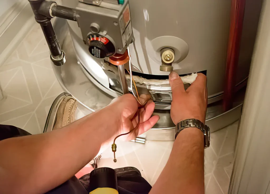 Service Pro Worker HVAC companies