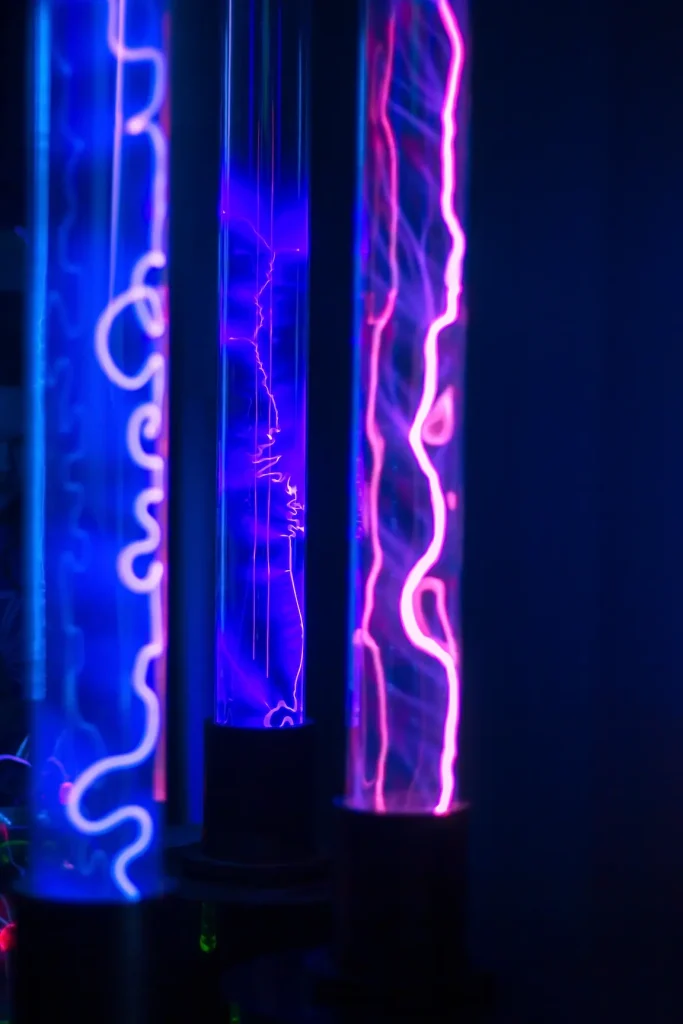 close up uv lights