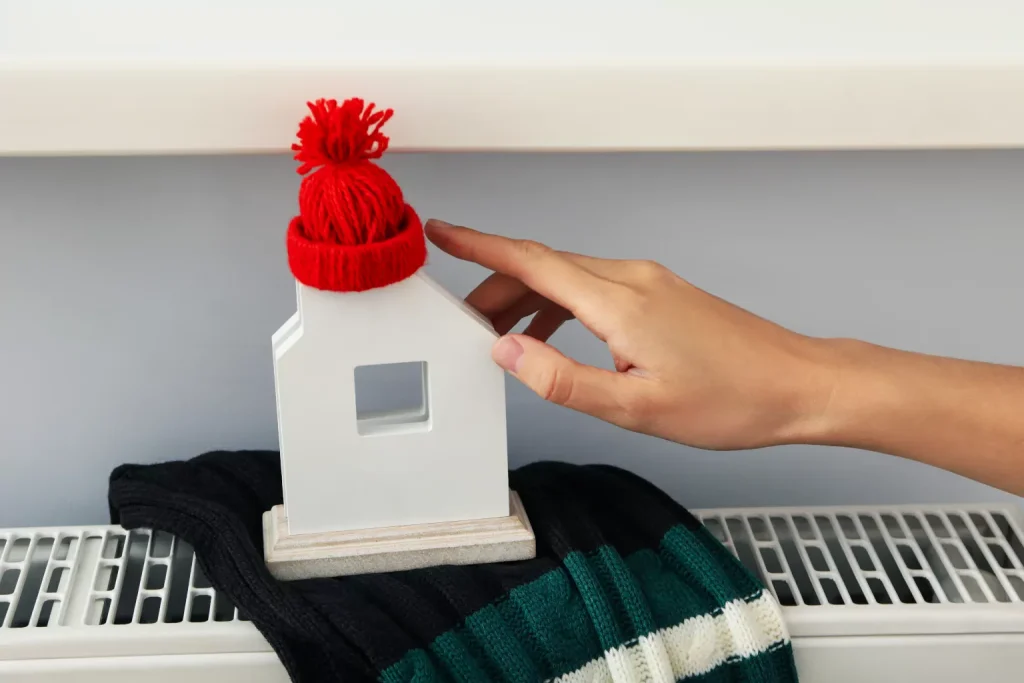 Heating season concept