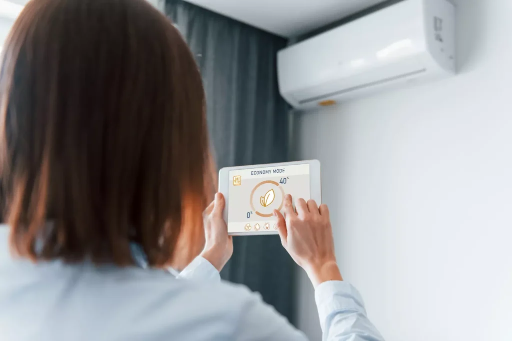 Smart tech air conditioning