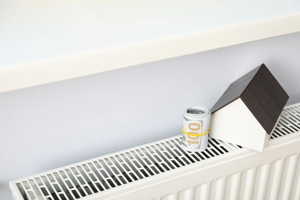 Heating savings concept