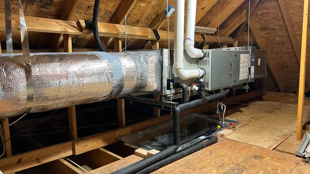 Recently installed heating system