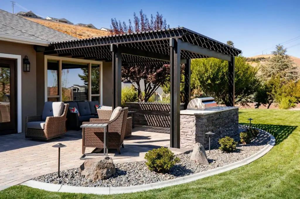 custom pergola installation