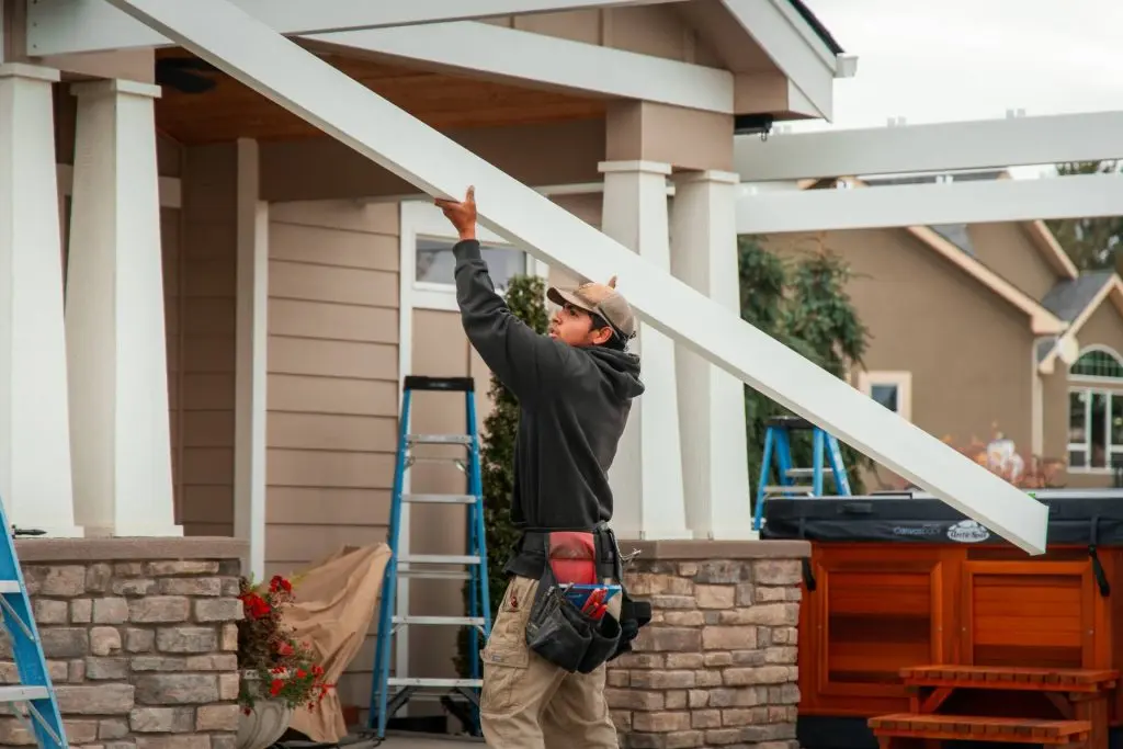 pergola construction by PCUNW