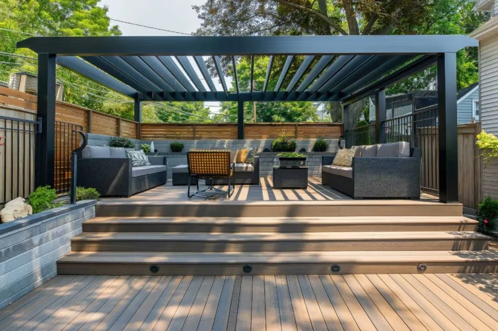 custom deck designs for relaxation