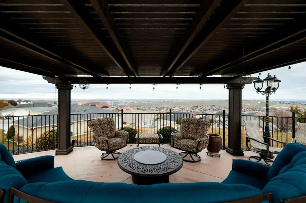 custom patio covers project done by Patio Covers Unlimited NW