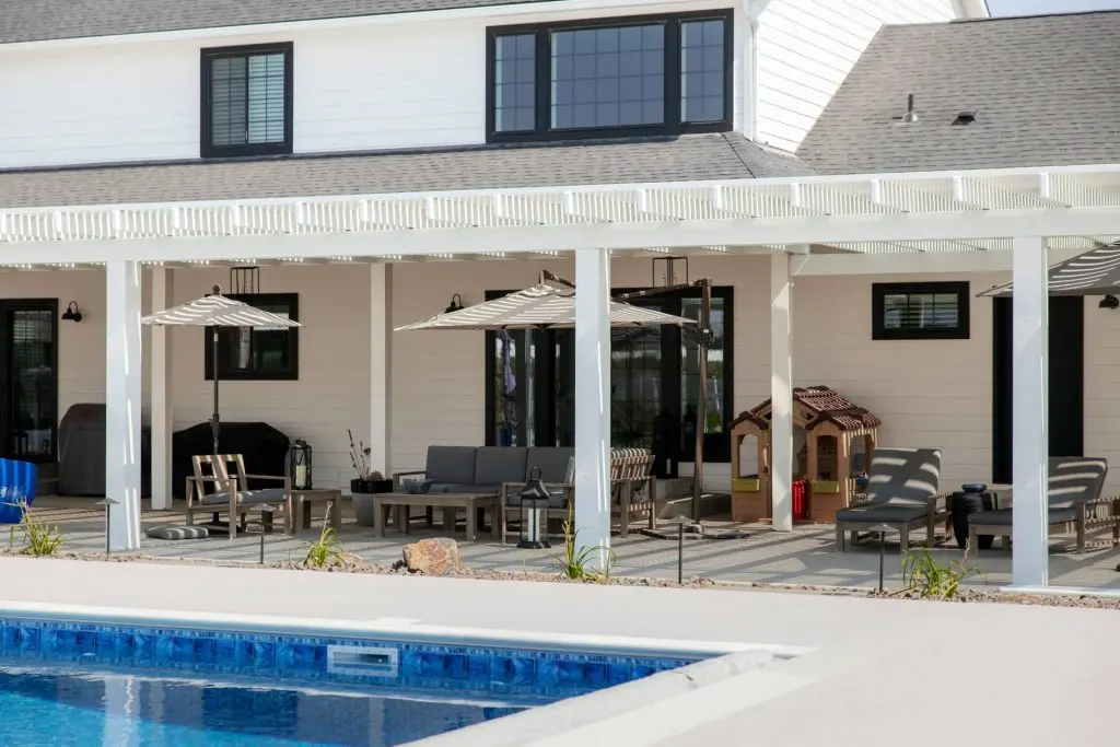 pergola project in Pasco