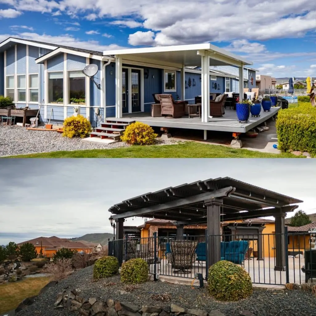 pergolas vs patio covers from PCUNW