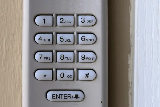 Garage Door Keypad