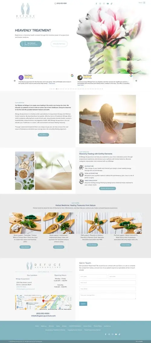 We build sites of all kinds. Here's an example