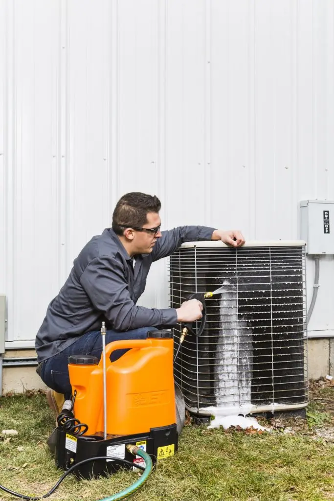evaporator coil cleaning service