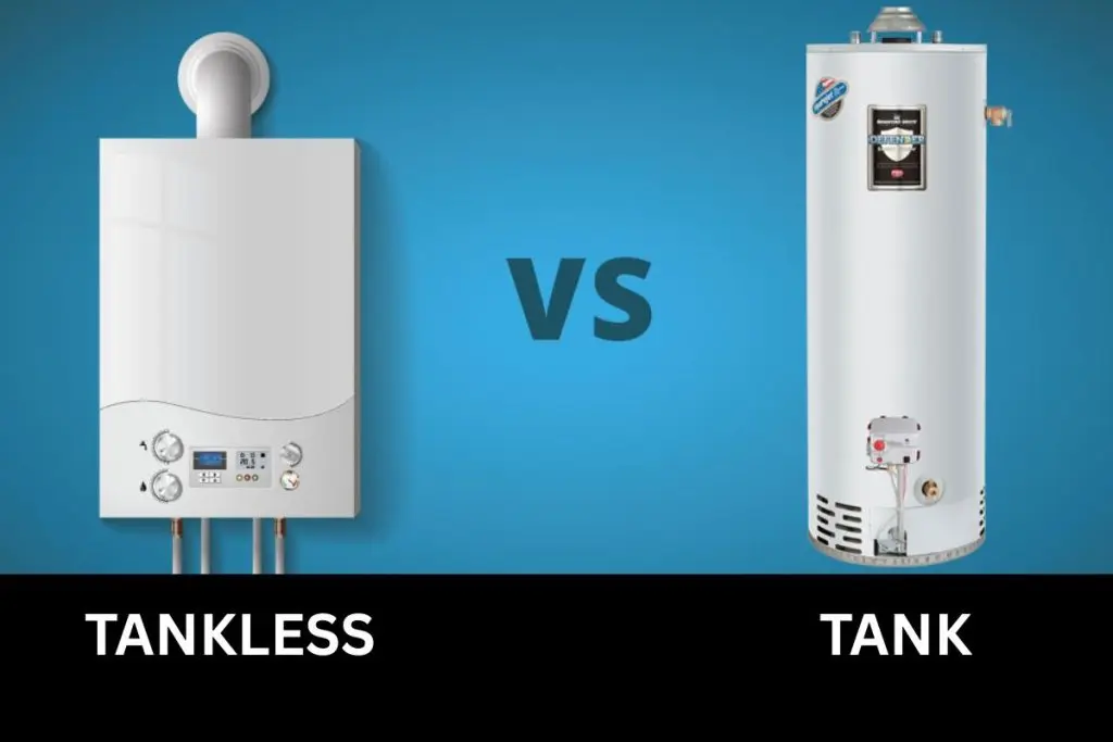 tank vs tankless water heater