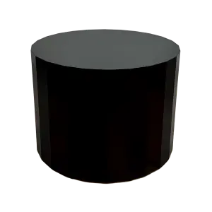 Black Deco Cylinder 23 x 17 H