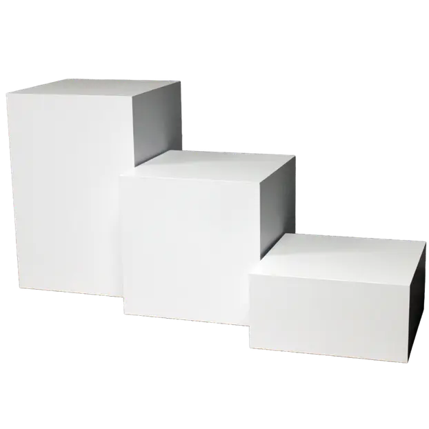 Lacquer Rectangle Waterfall Display Sets