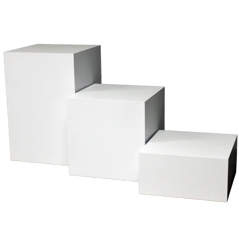 Lacquer Rectangle Waterfall Display Sets