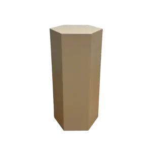 Modern Lacquer Hexagon Pedestals