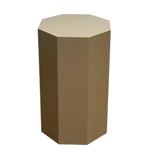 Modern Lacquer Octagon Pedestal