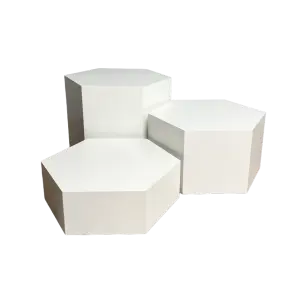 Lacquer Hexagon Waterfall Display Sets